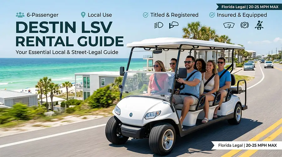 Destin LSV Rental Guide